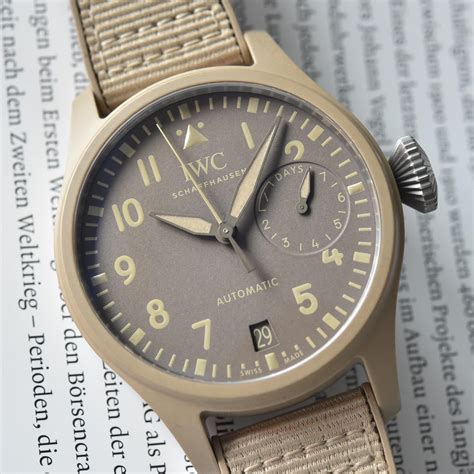 iwc desert storm|iwc mojave desert watch.